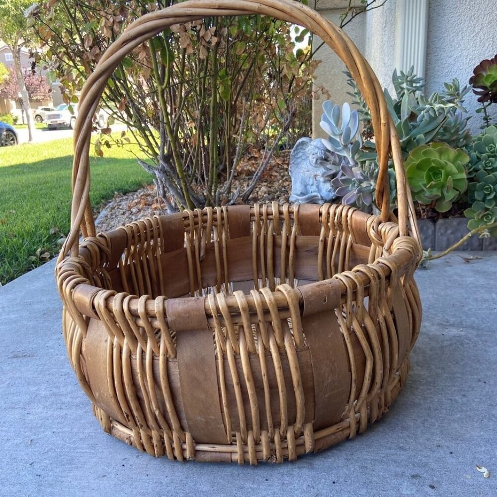 Extra Large Rattan Basket